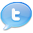 Aqua Twitter Icon